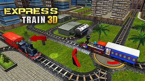 game pic for Express train 3D